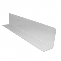 Acrylic "L" Divider Clear 4 x 6 x 24"