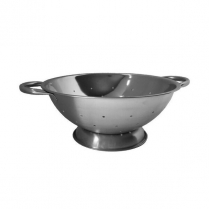 Stainless Steel Collander 13.75" diam x 6 3/8H 8Qt