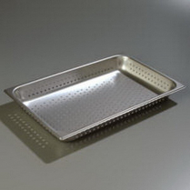 Full Size Stainless Steel Steam Pan 2.5" Deep Perforated