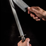 F.Dick DarkNitro Sharpening Steel Oak 12"