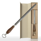 F.Dick DarkNitro Sharpening Steel Oak 12"