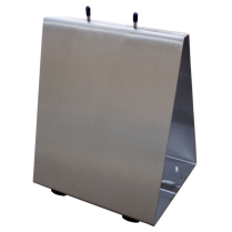 Stainless Steel Bag Holder 7 1/4 x 9 x 12"