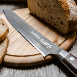 F.Dick DarkNitro Bread Knife Oak 10"