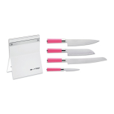 F.Dick Pink Spirit Acrylic Knife Block Set 4pc