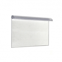Signage Holder Edge Mount 4" 25/Pack