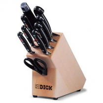 F.Dick Premier Plus Wooded Knife Block (9 Pcs)