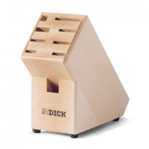 F.Dick Wooden Knife Block (Empty) (9 Pcs)