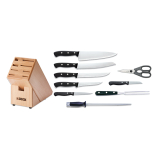 F.Dick Superior Wooden Knife Block (9 Pcs)