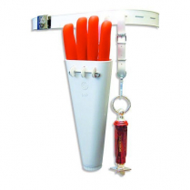 F.Dick Knife Holder For 4 Knives with Belt For Steel