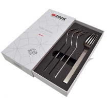 F.Dick Pure Metal Steak and Table Fork Set (4 pc)