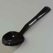 Plastic Solid Spoon 11" Black