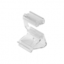 Dalebrook Clear Adj Card Holder/Ticket Clamp 0.75" (10/Pack)