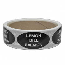 Label - Lemon Dill Salmon 250/Roll