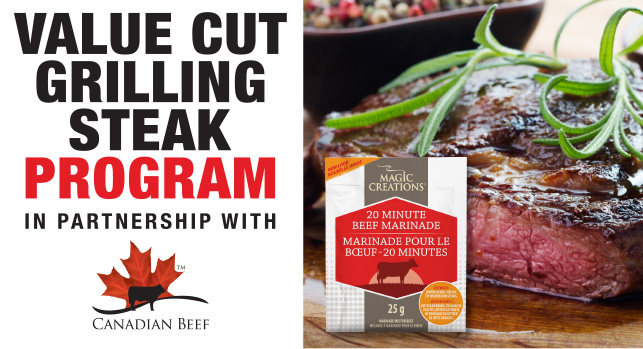 Magic Creations in Partnership With Canadian Beef