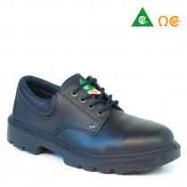 Soulier de s&eacute;curit&eacute; cuir noir