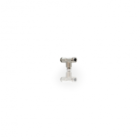 1/4" ALPHA TUBING UNION T - NICKEL PLATED