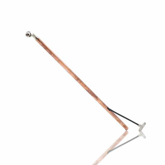 1/4" ALPHA 24" RISER KIT- COPPER RISER, 45&deg; BARREL W/TIP