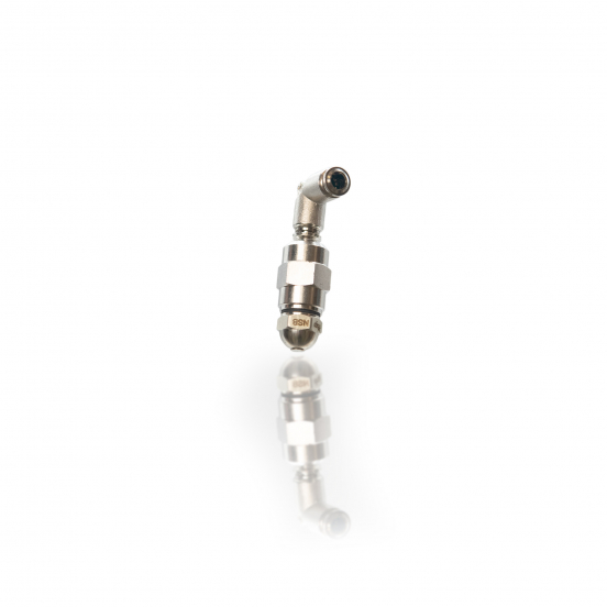 1/4" ALPHA SPRAY NOZZLE ASSEMBLY - ELBOW CONNECTOR W/TIP