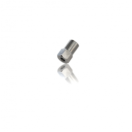 1/4" PARKER NOZZLE BARREL - NICKEL PLATED
