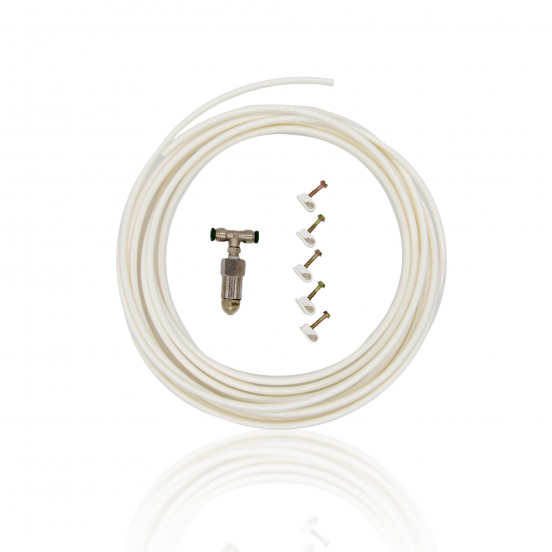 1/4" PARKER SPRAY NOZZLE ASSEMBLY KIT - 20' TUBING 5 HANGERS