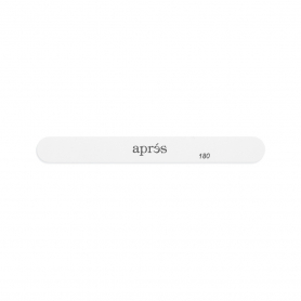 Apres Nail File 100/180 Grit - White Round 73707