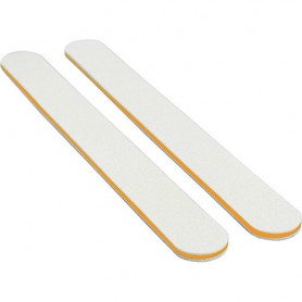 Nail File White 240/240 Washable Serrated White 24105