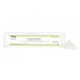 Dukal Reflections Cotton Nail Wipe 2"x2" 8Ply 200pcs #900352