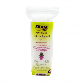 Dukal Reflections Cotton Rounds 2" (5.1 cm) 80ct. #900372