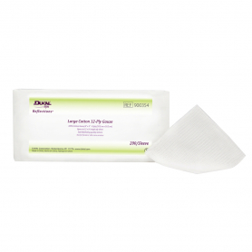 Dukal Large Cotton 12-Ply Gauze 4" x 4" 200PK 900354