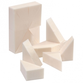 Silkline Foam Make Up Wedges 96 Pcs SL96WEDGEC 02643