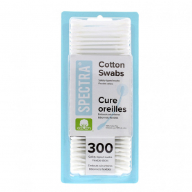 Spectra Cotton Swabs 100% Cotton Tips 500PC ICS500/11356