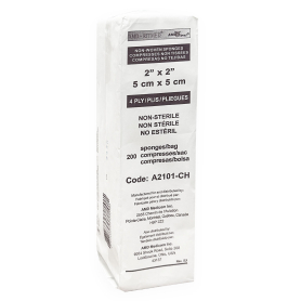 Medicom Non-Woven Sponges 2x2IN 4Ply A2101-CH 50480