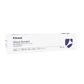 Dukal Non-Sterile Gauze Sponges 2"x2" 12-Fly 200ct. #2128