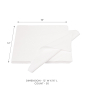 Silkline Nail Care Towel Plastic Backing SLNLTOWELS 02314