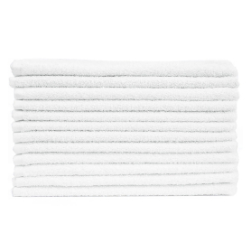 Silver Star Towels 16"x30" Dozen White 4 lbs 71139