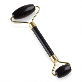 Zoe Ayla Black Obsidian Facial Roller OBSIDIAN-ROLL/00267