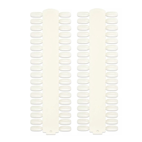 Berkeley 72-Tips Rectangular Polish Display Natural PD272NT