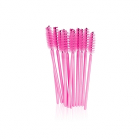 Silkline Mascara Applicators 25PK Straight Pink SLMASCAPPPKC