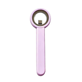 3-Second Hollow Cat Eye Power Ring Magnet Purple 10085