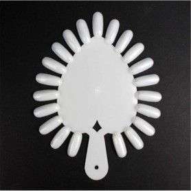 Berkeley Heart Shape Display Of 21 Tips - Natural PD109NT