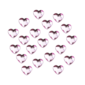 Mini Rhombic Diamonds Nails Gemstones 50pcs 13634