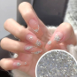 Mini Rhombic Diamonds Nails Gemstones 50pcs 14030