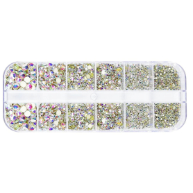 Crystal Diamond Gems Nail Rhinestones Mixed 22210
