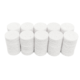 Silk B Round Cellulose Beauty Sponges White 100pk 26046