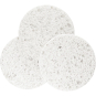Silk B Round Cellulose Beauty Sponges White 100pk 26046