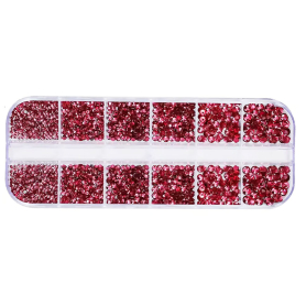 Clear Crystal Diamond Gems Nail Rhinestones Mixed 32509
