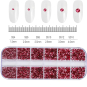 Clear Crystal Diamond Gems Nail Rhinestones Mixed 32509