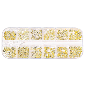 Nail Art Decorations Metal Gold 35209