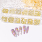 Nail Art Decorations Metal Gold 35209