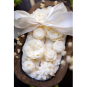 Flowers Dough Bowl Candle - White Oak & Vanilla 37512